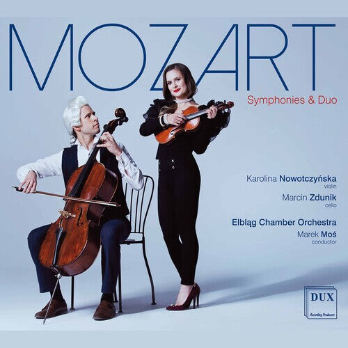 CD диск Mozart / Nowotczynska: Symphonies & Duo
CD диск Mozart / Nowotczynska: Symphonies & Duo