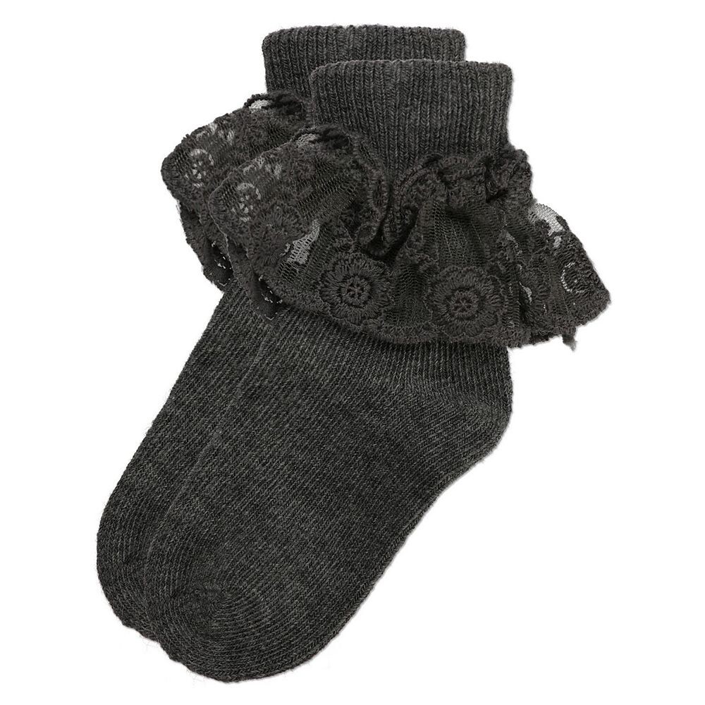 Двухслойные кружевные носки из смесового хлопка для девочек Double Dare Girls MeMoi, цвет Light Gray
Двухслойные кружевные носки из смесового хлопка для девочек Double Dare Girls MeMoi, цвет Light Gray