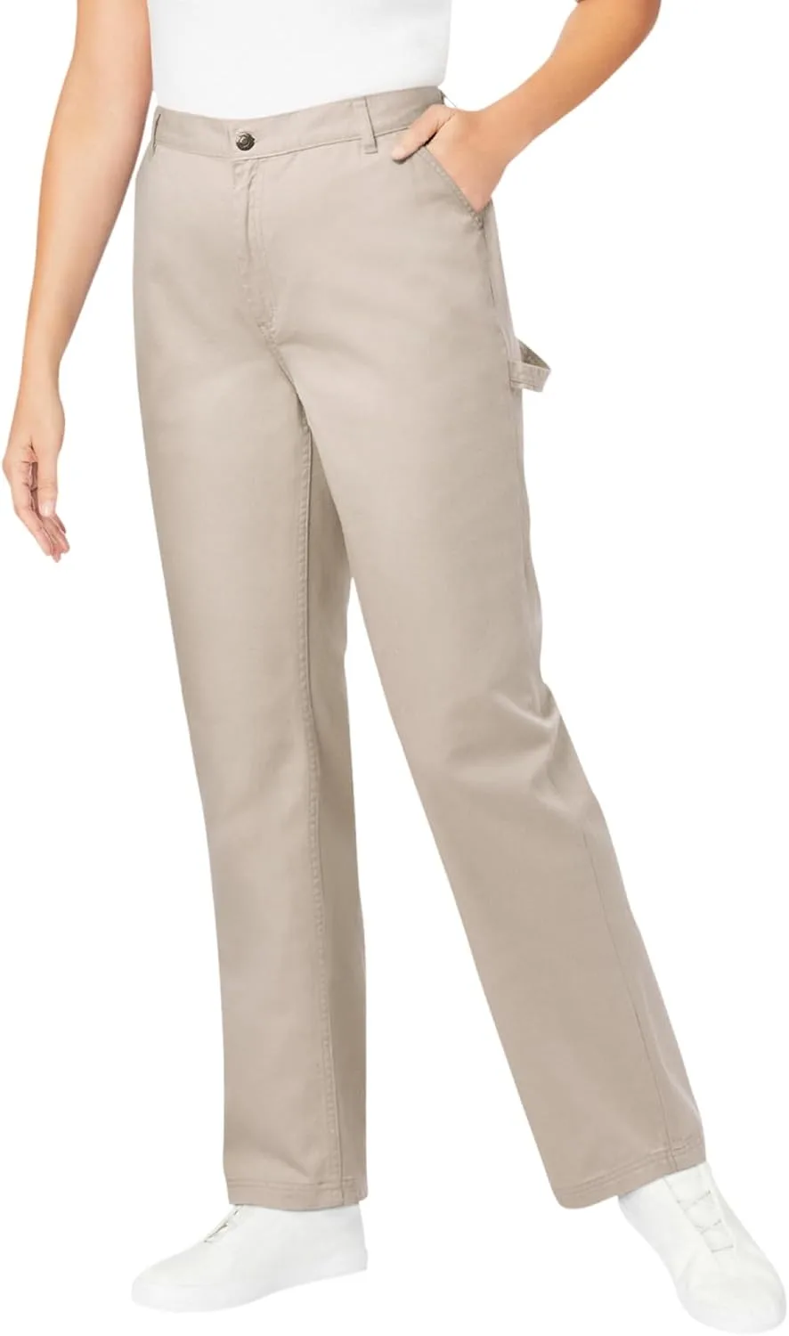 Woman Within Plus Size джинсы-карго All-Cotton Denim с эластичной спинкой
Woman Within Plus Size джинсы-карго All-Cotton Denim с эластичной спинкой