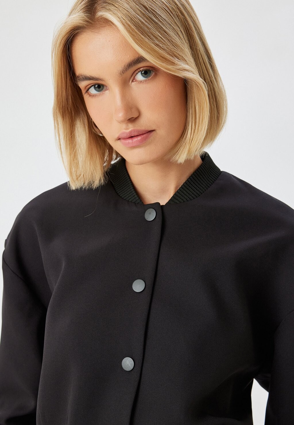 Куртка-бомбер CROP Koton, черный
Куртка-бомбер CROP Koton, черный