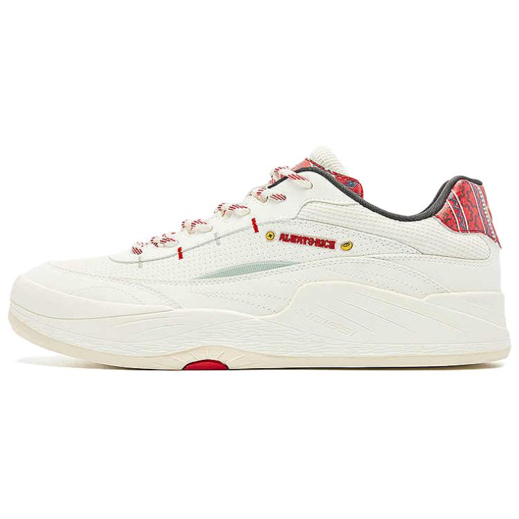 QIAODAN Кроссовки для скейтбординга Sunrise, низкие, мужские, белые, красные
QIAODAN Кроссовки для скейтбординга Sunrise, низкие, мужские, белые, красные