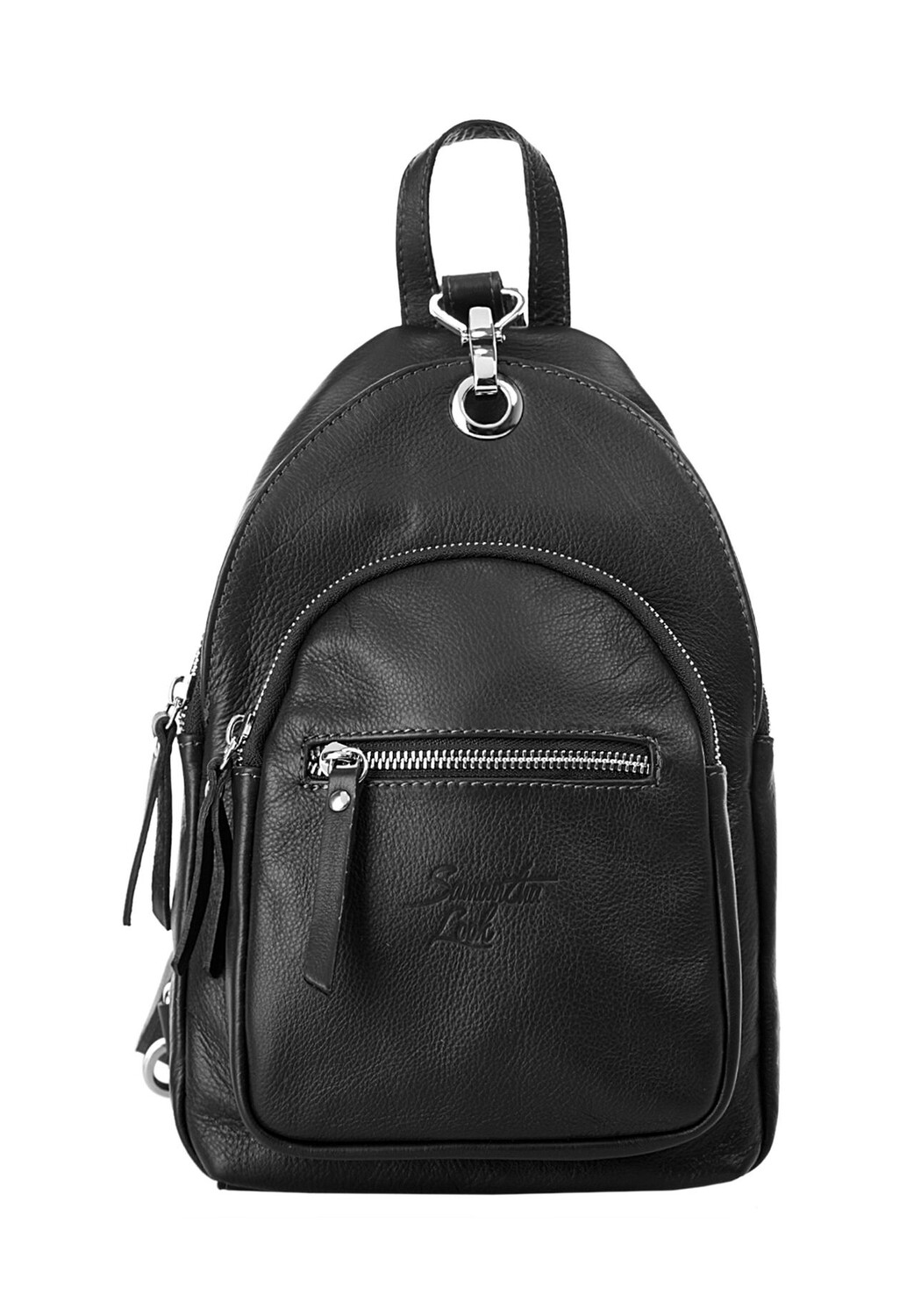 Рюкзак из натуральной кожи, производство Италия Samantha Look, черный
Рюкзак из натуральной кожи, производство Италия Samantha Look, черный