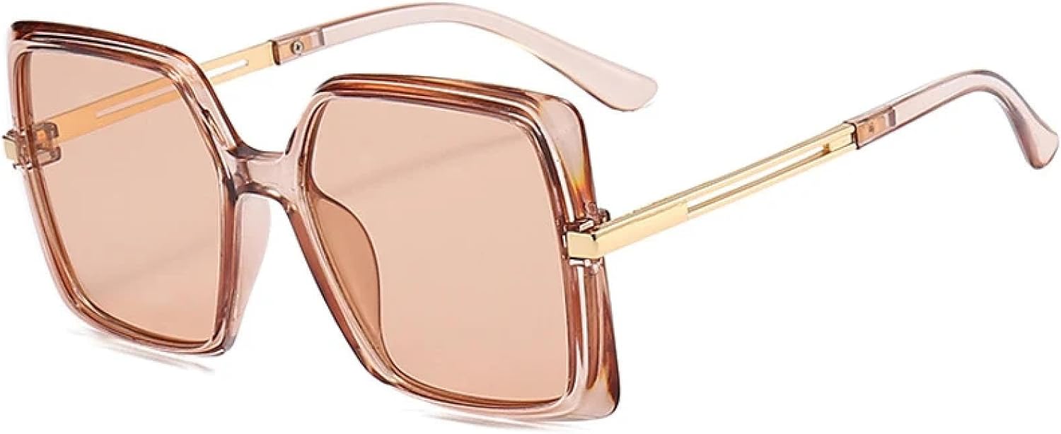 Роскошные солнцезащитные очки в крупной оправе для женщин и мужчин, модные, для активного отдыха, вождения, пляжа, вечеринок, с защитой от УФ-излучения UV400 TKKTLLT, Tea Tea
Роскошные солнцезащитные очки в крупной оправе для женщин и мужчин, модные, для активного отдыха, вождения, пляжа, вечеринок, с защитой от УФ-излучения UV400 TKKTLLT, Tea Tea