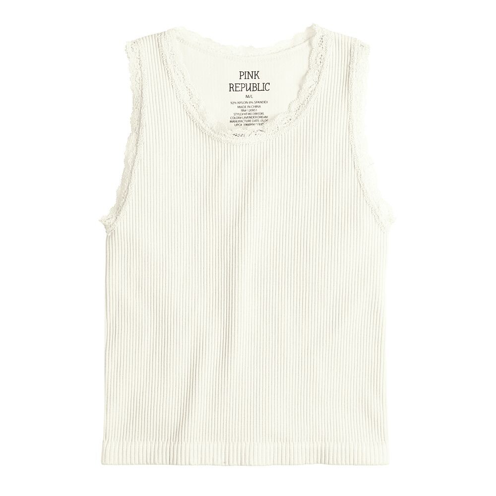 Бесшовная майка Pink Republic для девочек 7–18 лет обычного размера и размера плюс, цвет Ivory
Бесшовная майка Pink Republic для девочек 7–18 лет обычного размера и размера плюс, цвет Ivory