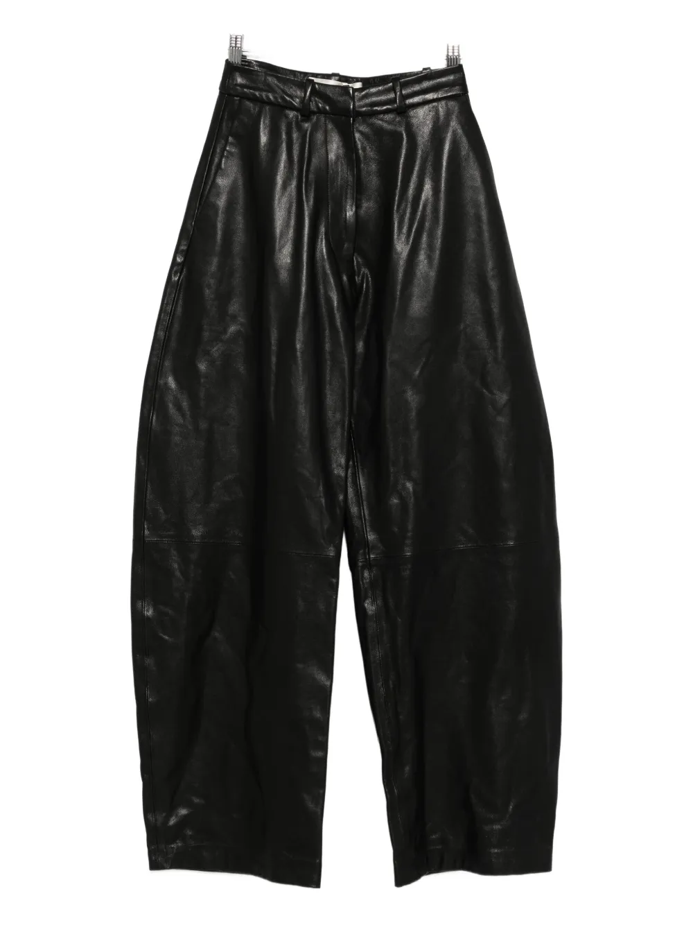 Кожаные брюки широкого кроя Nour Hammour, черный
Кожаные брюки широкого кроя Nour Hammour, черный