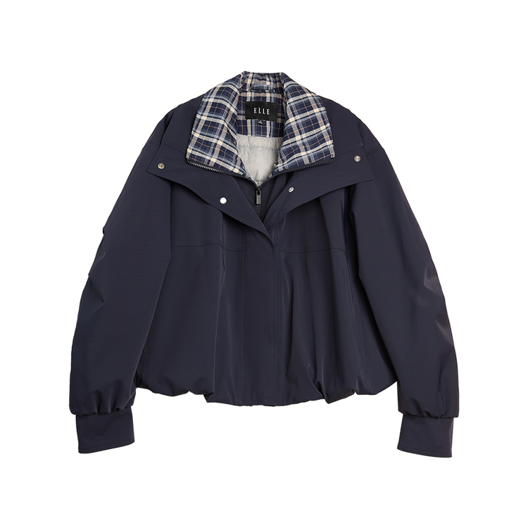 ELLE Пуховик Women's Navy Blue Lapel Thickened Parka Down Jacket
ELLE Пуховик Women's Navy Blue Lapel Thickened Parka Down Jacket