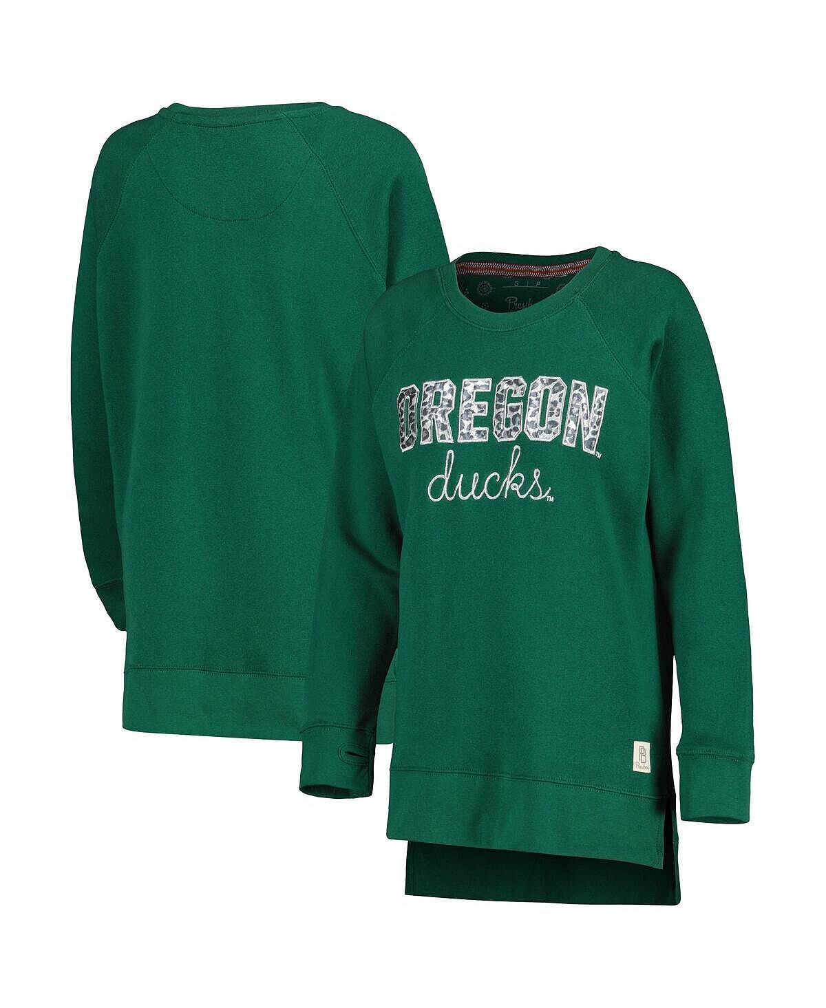 Женский зеленый пуловер реглан с принтом Oregon Ducks Steamboat и животным принтом, толстовка Pressbox, зеленый
Женский зеленый пуловер реглан с принтом Oregon Ducks Steamboat и животным принтом, толстовка Pressbox, зеленый