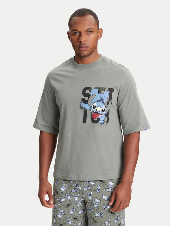 Футболка свободного кроя 30964M01Y United Colors Of Benetton, серый 
Футболка свободного кроя 30964M01Y United Colors Of Benetton, серый