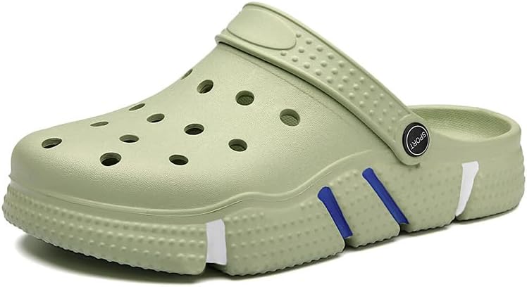 Легкие садовые сабо - противоскользящие пляжные сандалии с вырезным дизайном Hhhchpm, зеленый
Легкие садовые сабо - противоскользящие пляжные сандалии с вырезным дизайном Hhhchpm, зеленый