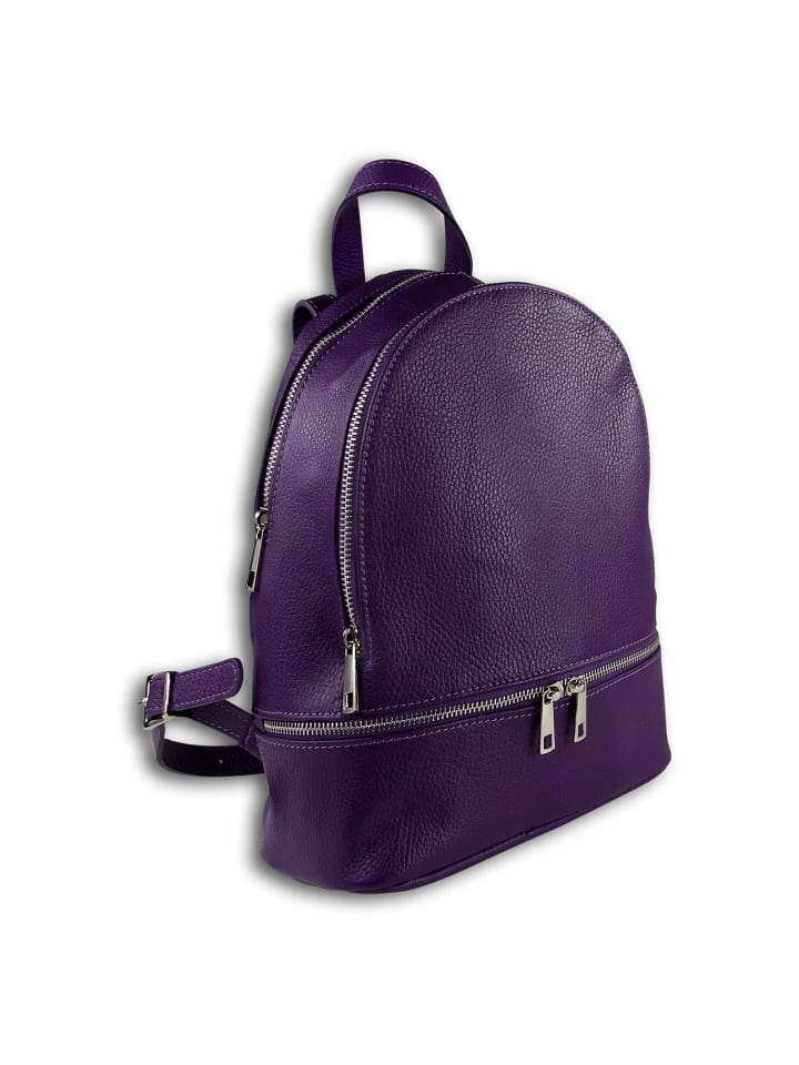 Кожаный городской рюкзак Toscanto, фиолетовый, примерно 32 см
Кожаный городской рюкзак Toscanto, фиолетовый, примерно 32 см