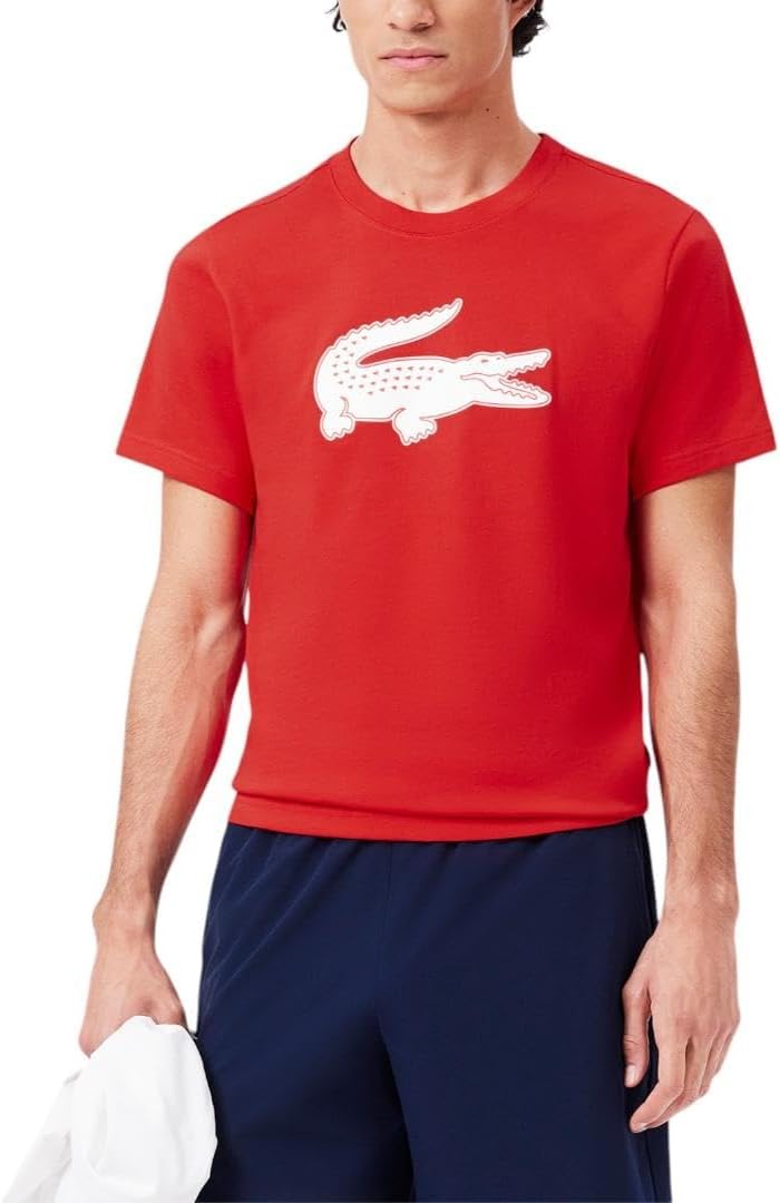 Мужская спортивная футболка Lacoste Ultra Dry XXL с логотипом, Grenadine/White
Мужская спортивная футболка Lacoste Ultra Dry XXL с логотипом, Grenadine/White
