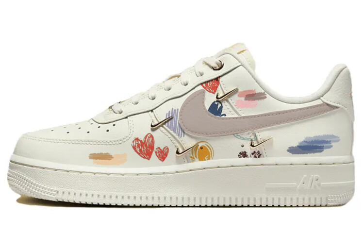 Кроссовки Nike Air Force 1 Skateboarding Shoes Women's Low-top White/gold, белый
Кроссовки Nike Air Force 1 Skateboarding Shoes Women's Low-top White/gold, белый