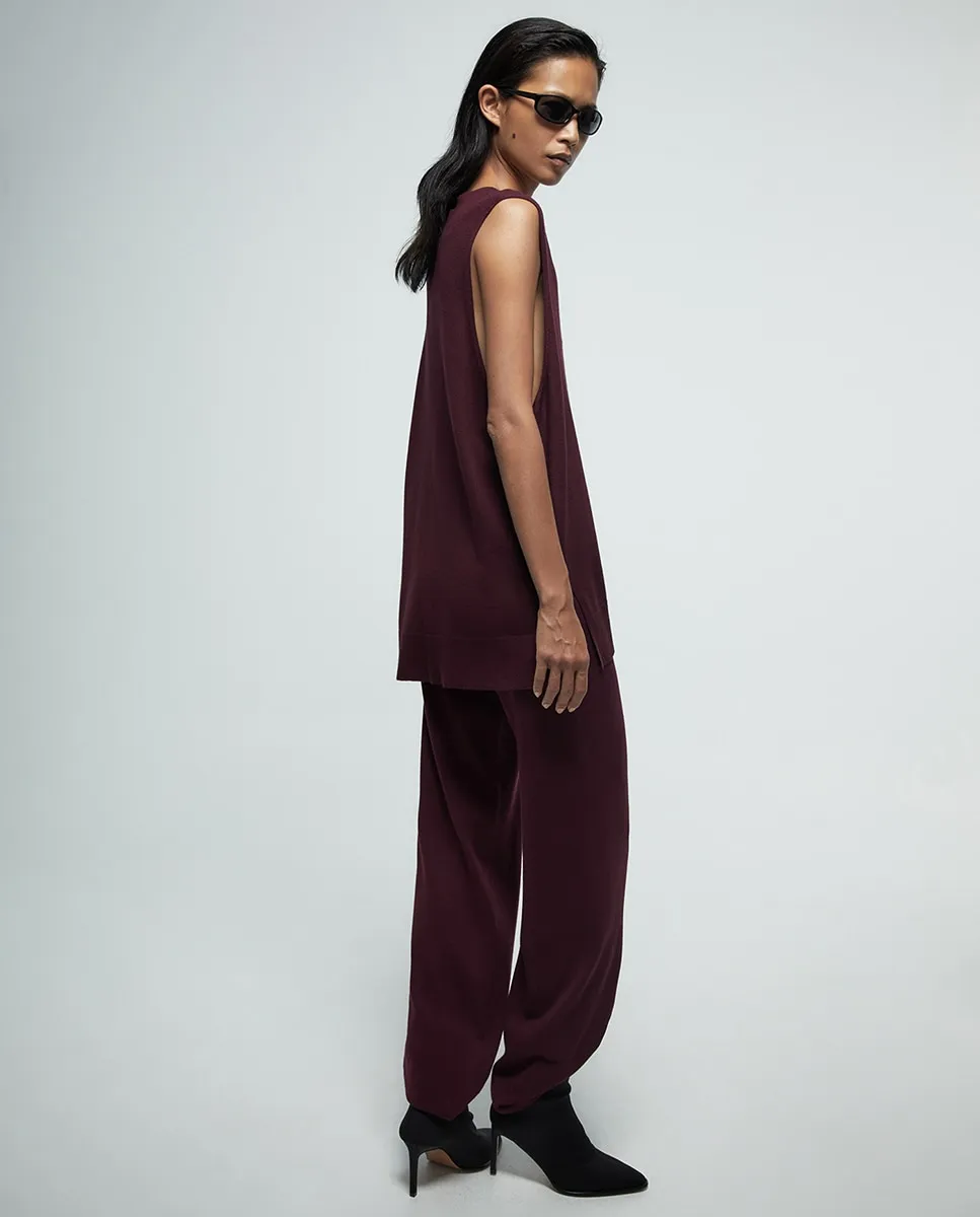 Базовые трикотажные брюки Sfera, бордовый
Базовые трикотажные брюки Sfera, бордовый