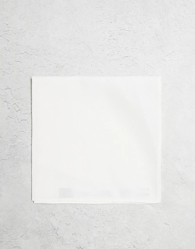 Карманный платок белого цвета ASOS DESIGN
Карманный платок белого цвета ASOS DESIGN