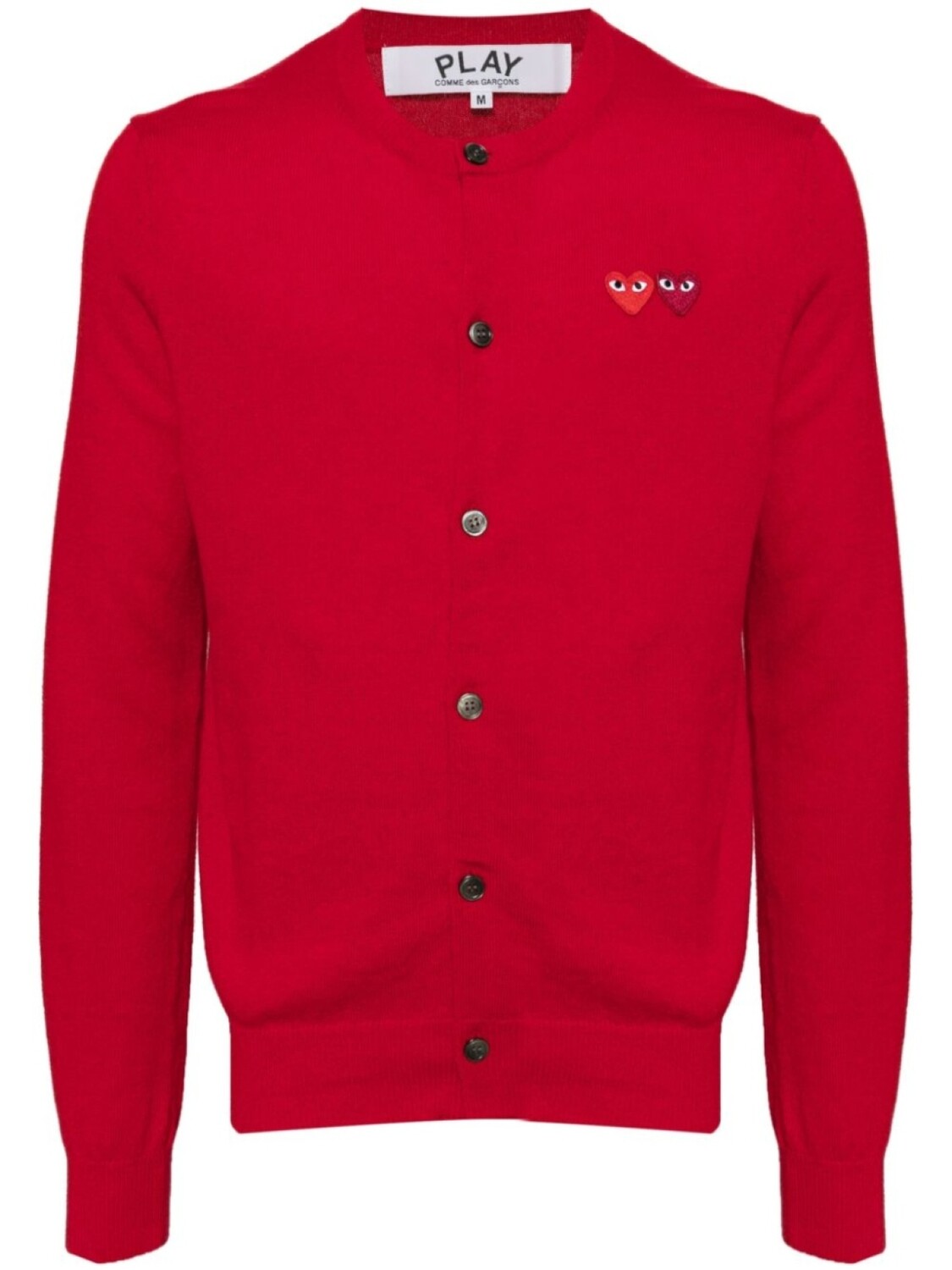Comme Des Garçons Play кардиган с вышивкой, красный
Comme Des Garçons Play кардиган с вышивкой, красный