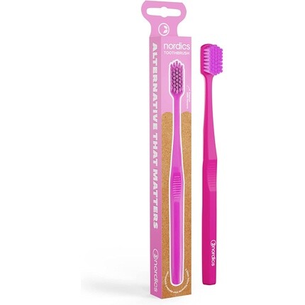 Эко Зубная Щетка Премиум Пла Розовый, Nordics Organic Care
Эко Зубная Щетка Премиум Пла Розовый, Nordics Organic Care