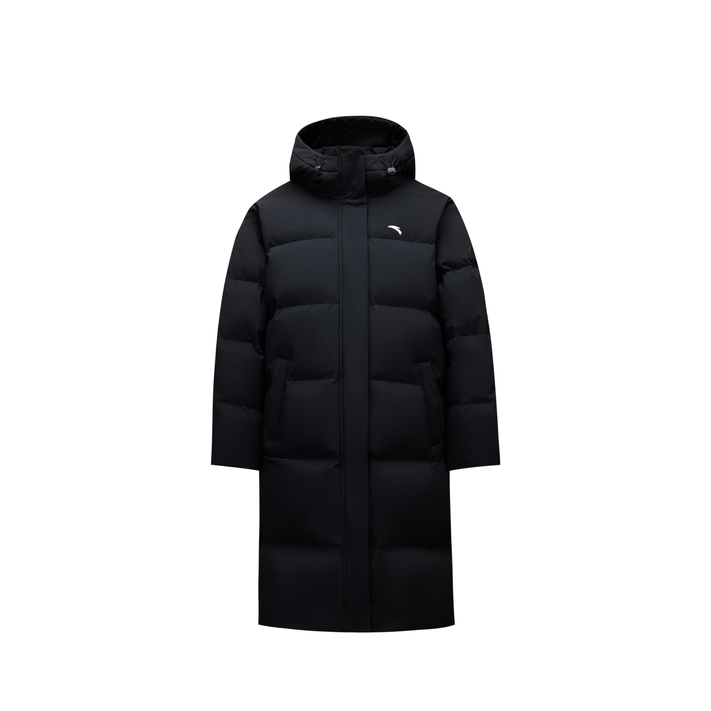 ANTA Женская базовая черная пуховая куртка, Basic Black-3
ANTA Женская базовая черная пуховая куртка, Basic Black-3