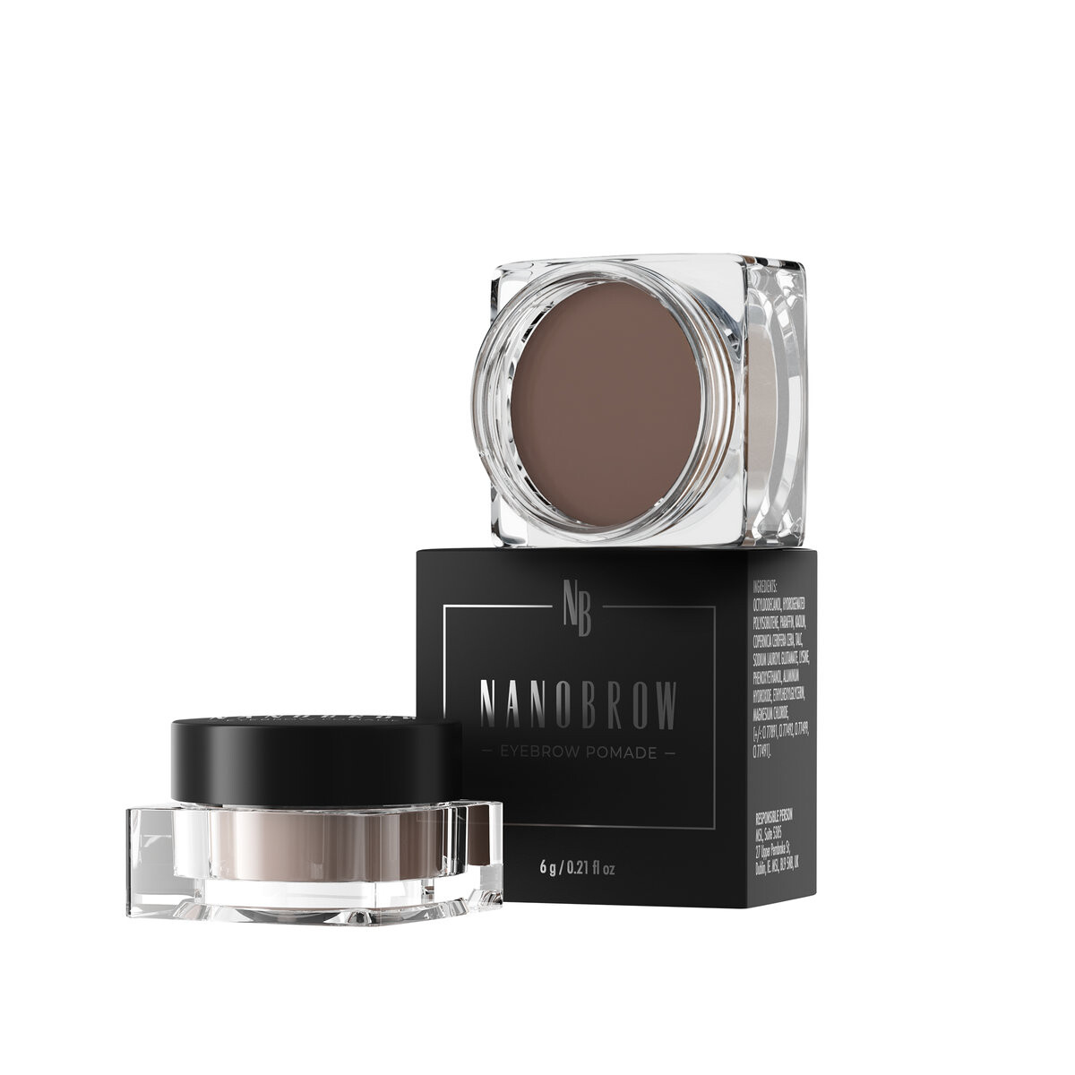 Nanobrow, Eyebrow Pomade, Помада для бровей, Темно-коричневый, 6г
Nanobrow, Eyebrow Pomade, Помада для бровей, Темно-коричневый, 6г