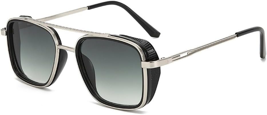 Винтажные солнцезащитные очки для женщин и мужчин, металлическая оправа, градиентный панк-стиль, солнцезащитные очки для мужчин, для активного отдыха, вождения, защита от УФ-излучения UV400 KTUCN, Green
Винтажные солнцезащитные очки для женщин и мужчин, металлическая оправа, градиентный панк-стиль, солнцезащитные очки для мужчин, для активного отдыха, вождения, защита от УФ-излучения UV400 KTUCN, Green