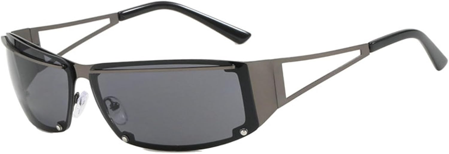 Солнцезащитные очки Helena прямоугольной формы в стиле Y2K для женщин, обтекаемой формы, модные серебристо-коричневые солнцезащитные очки в стиле ретро, квадратные винтажные очки, Black
Солнцезащитные очки Helena прямоугольной формы в стиле Y2K для женщин, обтекаемой формы, модные серебристо-коричневые солнцезащитные очки в стиле ретро, квадратные винтажные очки, Black