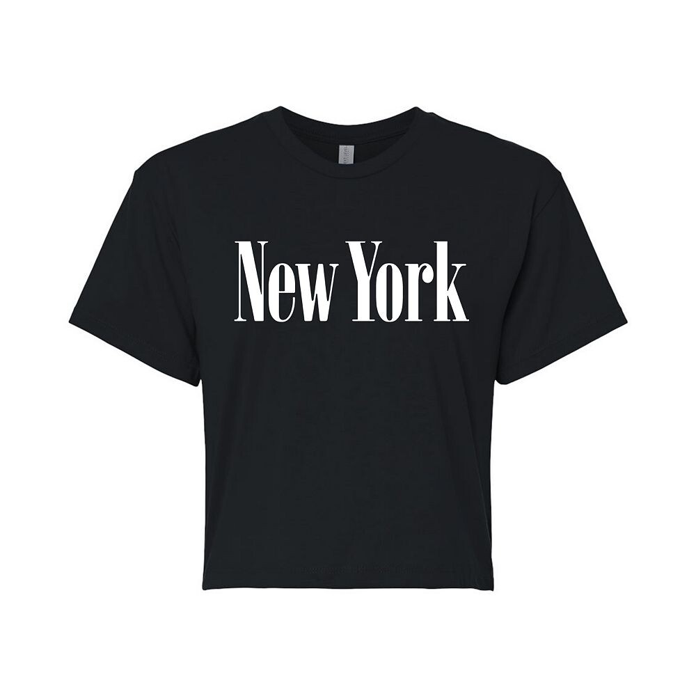 Укороченная футболка для юниоров New York Licensed Character, черный
Укороченная футболка для юниоров New York Licensed Character, черный