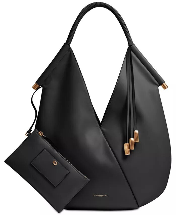 Donna Karan Baldwin Большое плечо с закругленной ручкой, обтянутой кожей Donna Karan New York, черный
Donna Karan Baldwin Большое плечо с закругленной ручкой, обтянутой кожей Donna Karan New York, черный