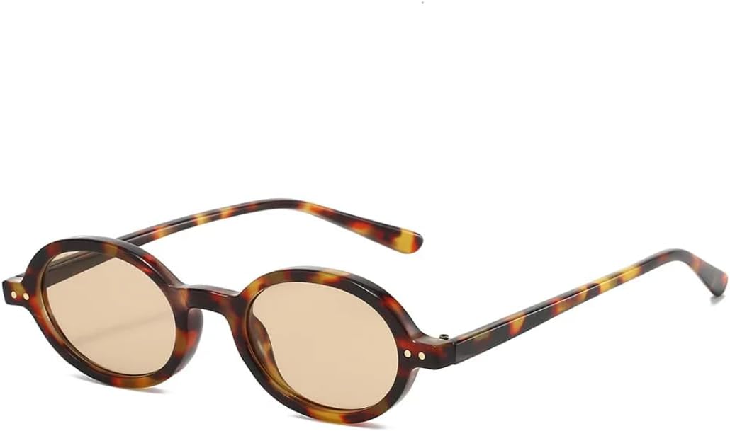 Модные маленькие овальные солнцезащитные очки для женщин в винтажном стиле с заклепками, панк-стиль, оранжевые, чайные оттенки, защита от УФ-излучения UV400, солнцезащитные очки для мужчин UUPTTPL, Leopard Champagne
Модные маленькие овальные солнцезащитные очки для женщин в винтажном стиле с заклепками, панк-стиль, оранжевые, чайные оттенки, защита от УФ-излучения UV400, солнцезащитные очки для мужчин UUPTTPL, Leopard Champagne