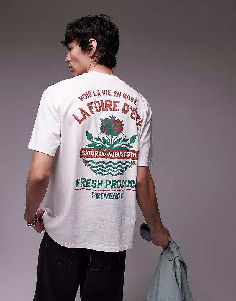 Футболка Topman с принтом роз спереди и сзади в цвете экрю
Футболка Topman с принтом роз спереди и сзади в цвете экрю