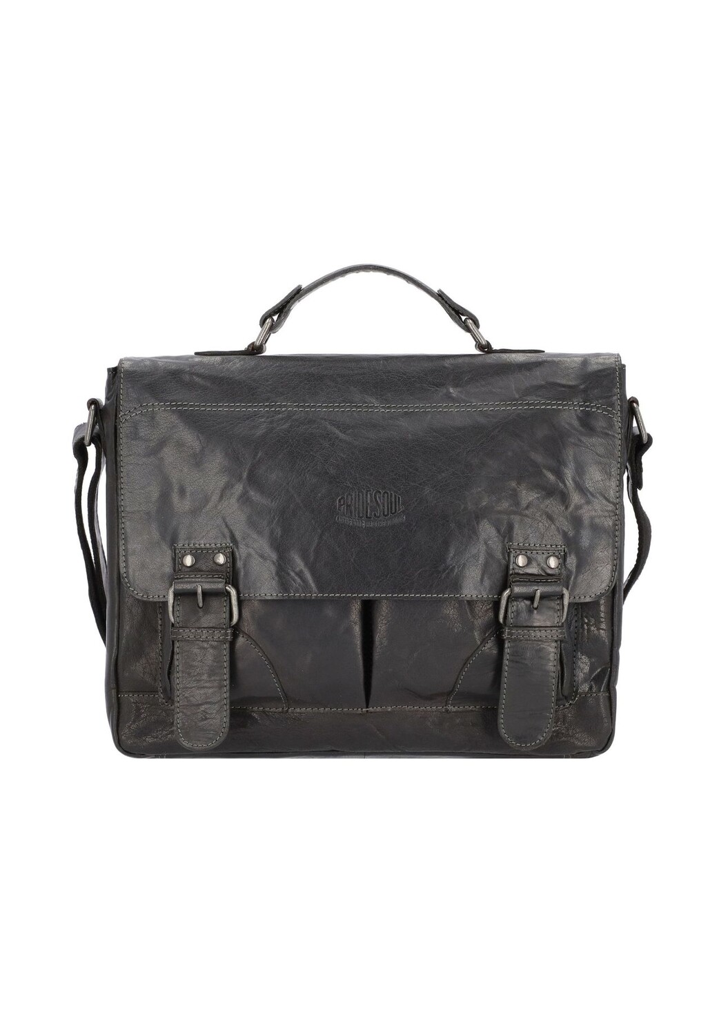 Кожаный портфель Baggie 35 см с отделением для ноутбука PRIDE AND SOUL, черный
Кожаный портфель Baggie 35 см с отделением для ноутбука PRIDE AND SOUL, черный