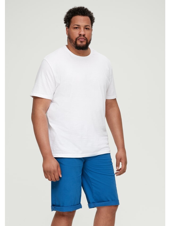 Тканевые шорты s.Oliver Bermuda keine Beinlänge, синий 
Тканевые шорты s.Oliver Bermuda keine Beinlänge, синий