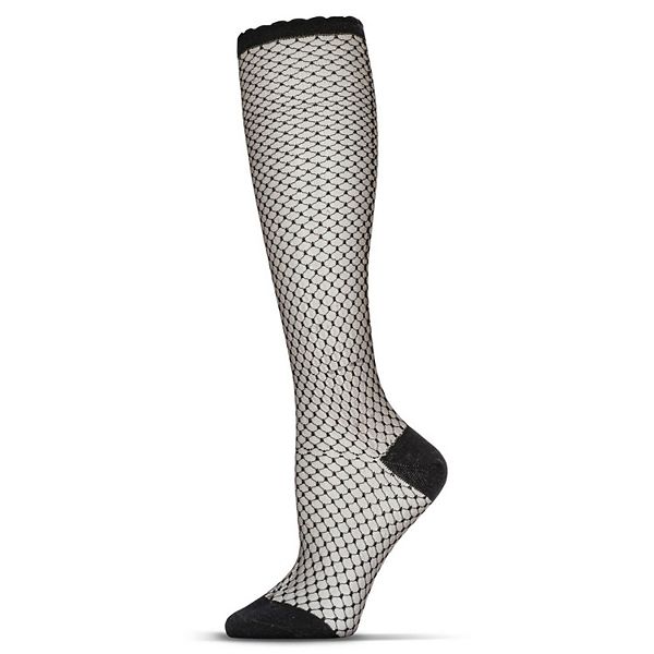 Женские носки до колена Diamond Trellis Memoi, Black
Женские носки до колена Diamond Trellis Memoi, Black