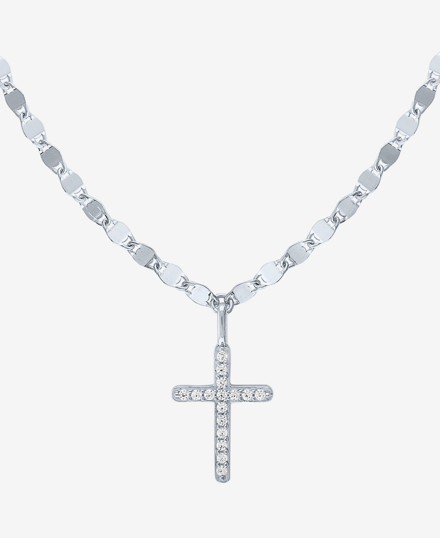 Подвеска с бриллиантами (1/10 карата) из стерлингового серебра или стерлингового серебра с покрытием из 14-каратного золота Macy's, Sterling Silver
Подвеска с бриллиантами (1/10 карата) из стерлингового серебра или стерлингового серебра с покрытием из 14-каратного золота Macy's, Sterling Silver