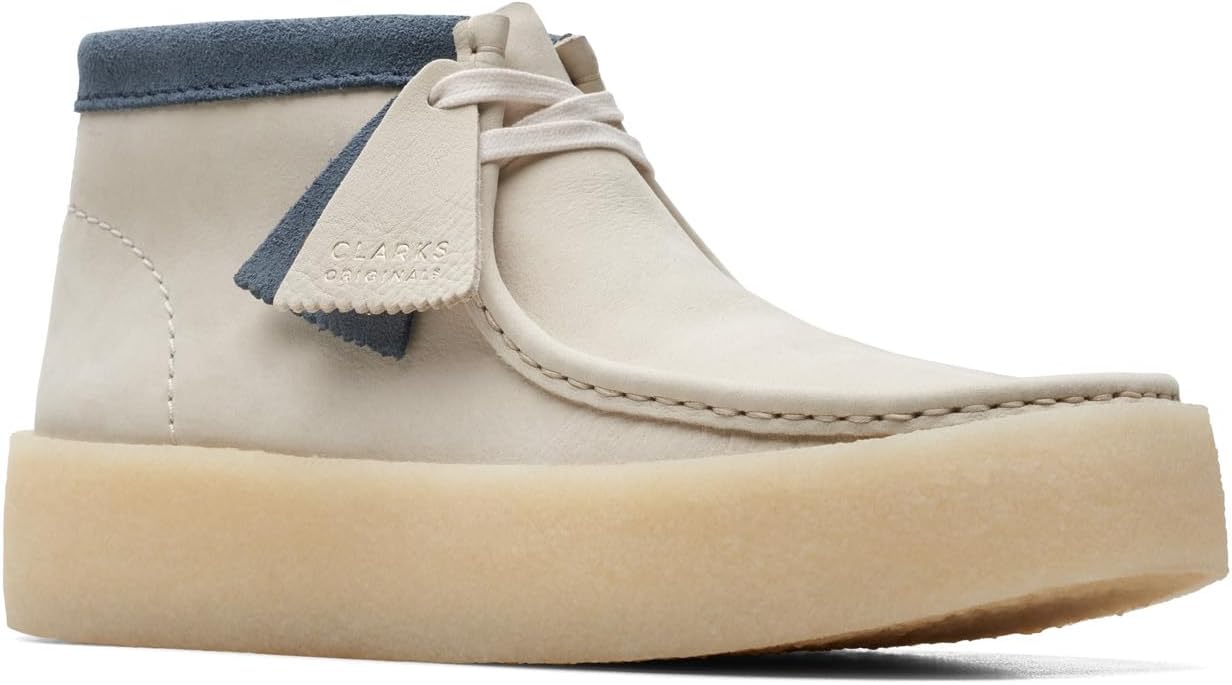 Мужские ботинки Clarks Wallabee Cup, слоновая кость
Мужские ботинки Clarks Wallabee Cup, слоновая кость