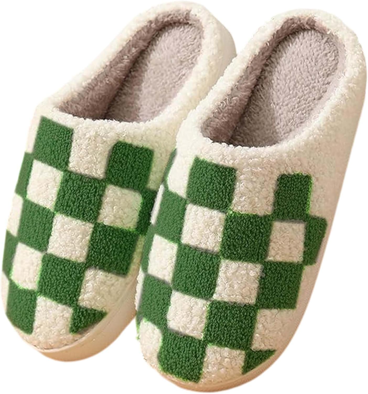 Забавные сланцы QBTZJ на Хэллоуин для женщин и мужчин, милые плюшевые теплые удобные легкие тапочки для пар, Checkered 3
Забавные сланцы QBTZJ на Хэллоуин для женщин и мужчин, милые плюшевые теплые удобные легкие тапочки для пар, Checkered 3