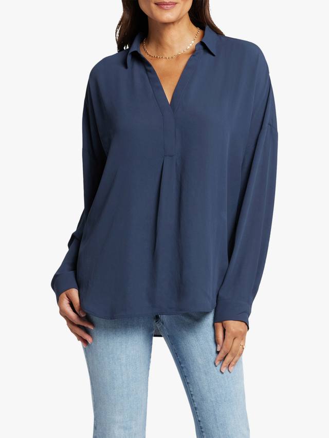 Блузка Becky Popover NYDJ, Oxford Navy
Блузка Becky Popover NYDJ, Oxford Navy