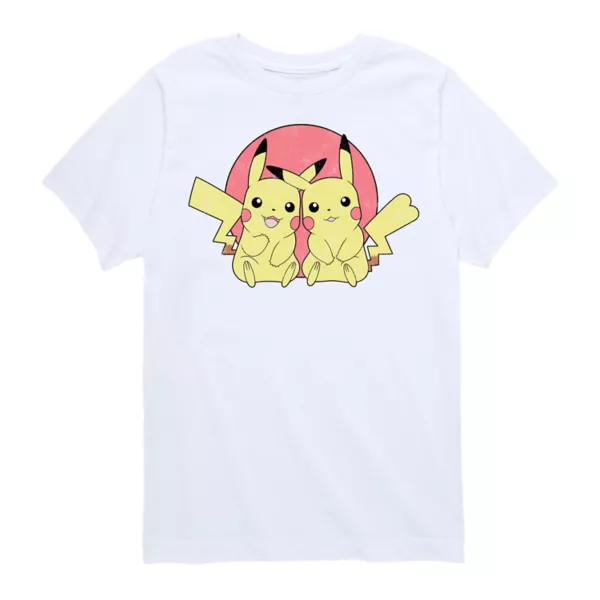 Футболка с круглым рисунком Покемона Пикачу для мальчиков 8-20 лет Licensed Character, белый
Футболка с круглым рисунком Покемона Пикачу для мальчиков 8-20 лет Licensed Character, белый