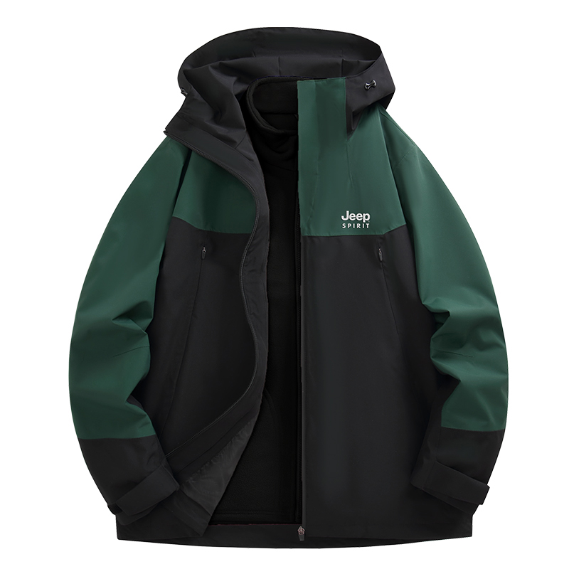 JEEP SPIRIT Унисекс ветровка для походов на открытом воздухе водонепроницаемая, термостойкая, водоотталкивающая, дождезащитная, Jasper/Black
JEEP SPIRIT Унисекс ветровка для походов на открытом воздухе водонепроницаемая, термостойкая, водоотталкивающая, дождезащитная, Jasper/Black