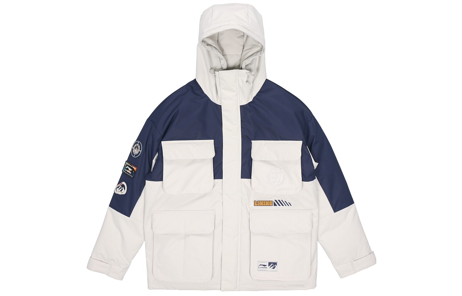 Спортивная модная коллекция пуховиков для мужчин Buds желто-серый цветной блок Lining, желтый
Спортивная модная коллекция пуховиков для мужчин Buds желто-серый цветной блок Lining, желтый