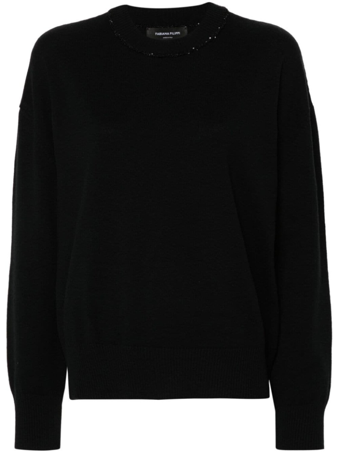 Fabiana Filippi джемпер с пайетками, черный
Fabiana Filippi джемпер с пайетками, черный