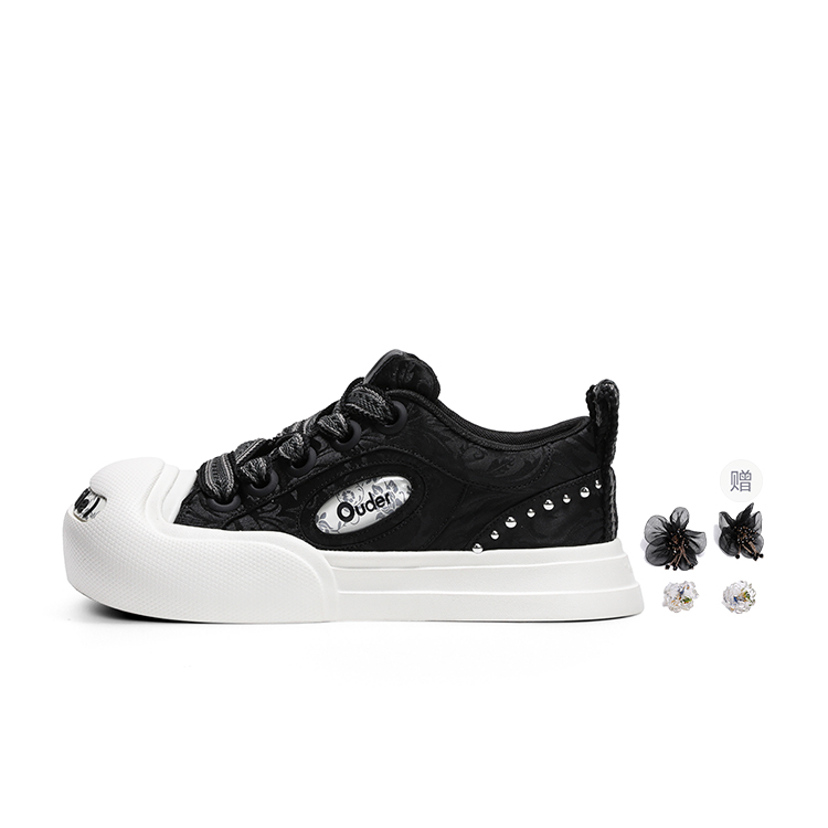 Ouder Смейлер противоскользящие и износостойкие низкие скейтерские кроссовки с эффектом увеличения роста унисекс черные - шелковый черный, цвет Silk Black
Ouder Смейлер противоскользящие и износостойкие низкие скейтерские кроссовки с эффектом увеличения роста унисекс черные - шелковый черный, цвет Silk Black