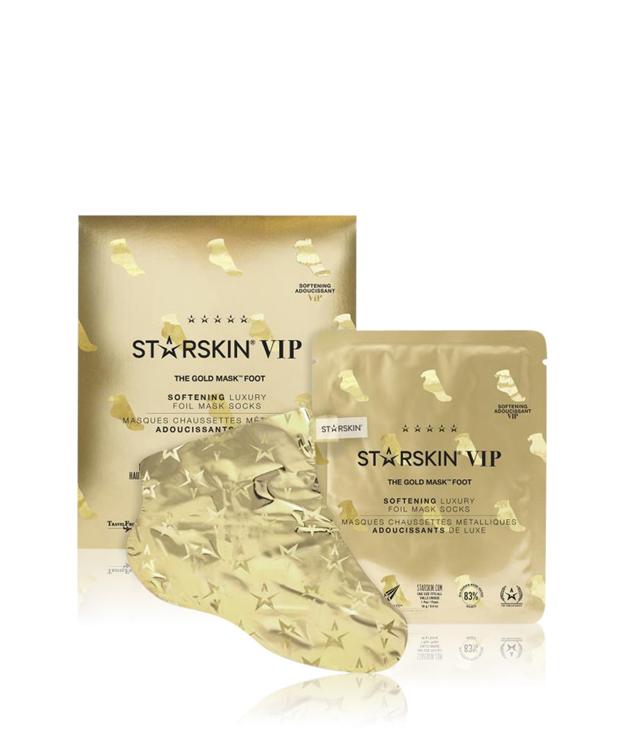 Маска для ног STARSKIN Vip VIP the Gold Mask Foot, 2 шт.
Маска для ног STARSKIN Vip VIP the Gold Mask Foot, 2 шт.