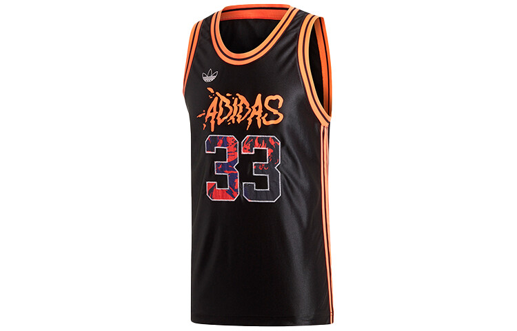 Баскетбольная майка Festivo мужская черная Adidas Originals, черный