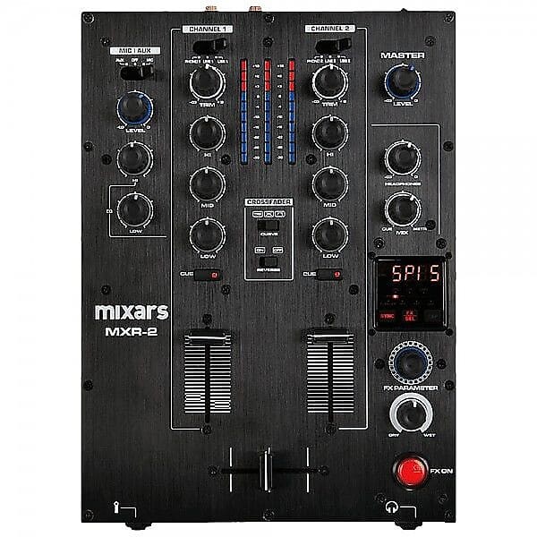 Микшер Mixars MXR-2 2-Channel DJ Mixer
Микшер Mixars MXR-2 2-Channel DJ Mixer