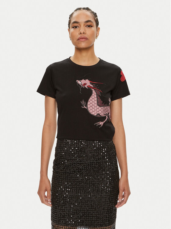 Футболка regular fit Quentin 100535 A1QT Pinko, черный
Футболка regular fit Quentin 100535 A1QT Pinko, черный