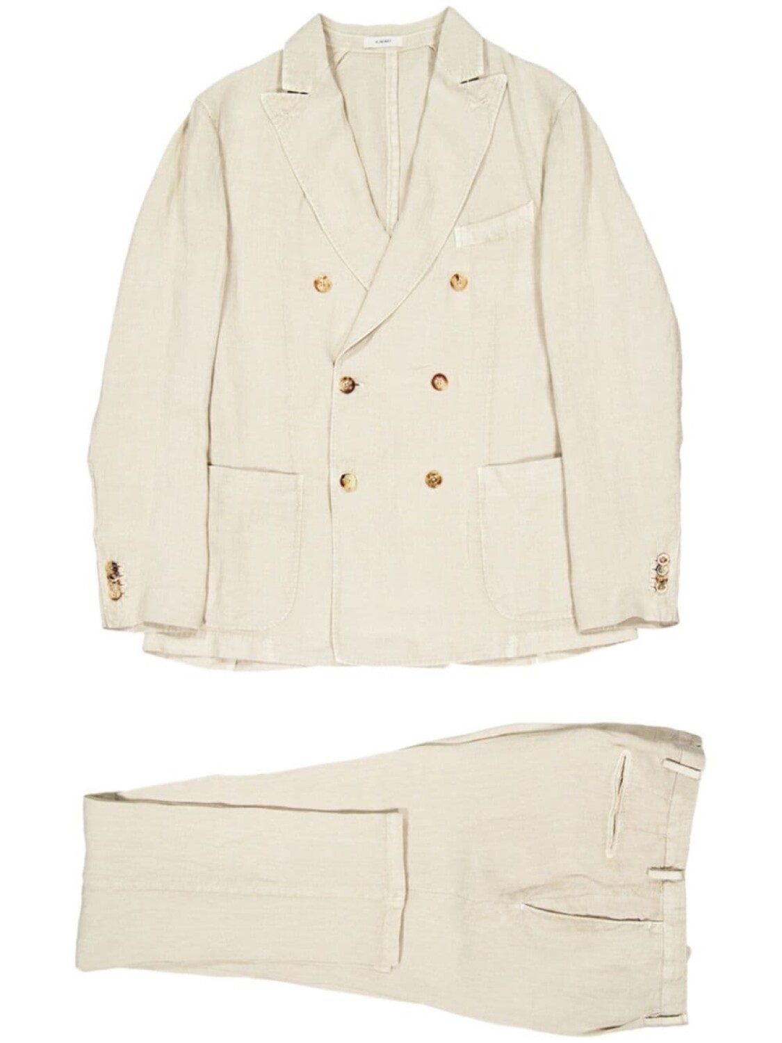 Boglioli льняной костюм, серый
Boglioli льняной костюм, серый