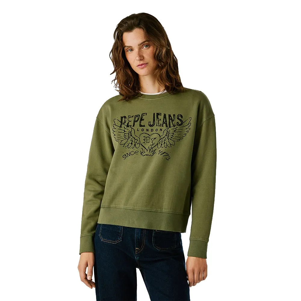 Толстовка Pepe Jeans Beberly, зеленый
Толстовка Pepe Jeans Beberly, зеленый