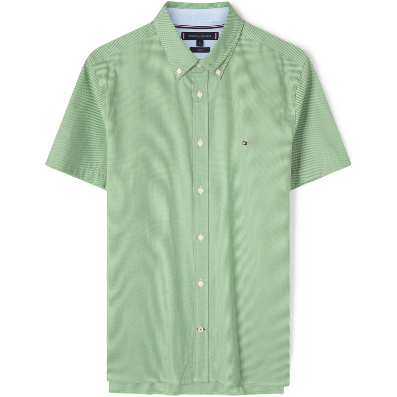 Tommy Hilfiger Рубашка мужская зеленая серая клетка 0H7
Tommy Hilfiger Рубашка мужская зеленая серая клетка 0H7