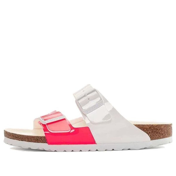 Тапочки arizona split birko-flor narrow fit sandals 'patent neon pink white' Birkenstock, розовый
Тапочки arizona split birko-flor narrow fit sandals 'patent neon pink white' Birkenstock, розовый