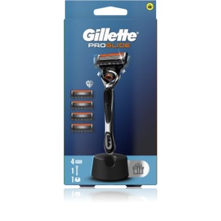 Бритва Pro Glide с подставкой и сменными лезвиями. Gillette
Бритва Pro Glide с подставкой и сменными лезвиями. Gillette