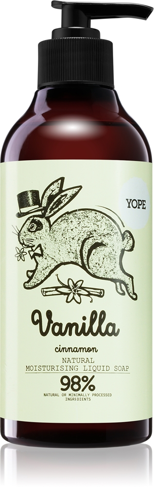 Увлажняющее мыло для рук с ароматом ванили и корицы Yope, 500 мл
Увлажняющее мыло для рук с ароматом ванили и корицы Yope, 500 мл